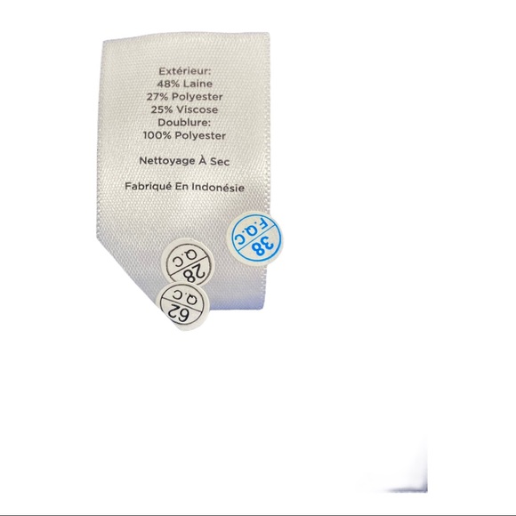 Talbots Blue Wool Pencil Skirt, NWT - Picture 5 of 5